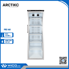 Tủ Bảo Quản Vacxin - Dược 2-8 Độ Arctiko Đan Mạch PRE 440 | 437 Lít - Cửa Kính