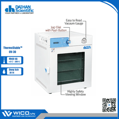 Tủ Sấy Chân Không Daihan Hàn Quốc OV-30 | 30 Lít