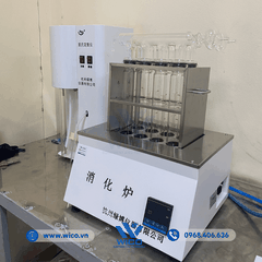 Máy Cất Đạm Tự Động Kèm Bộ Phá Mẫu 8 Vị Trí KDN-08
