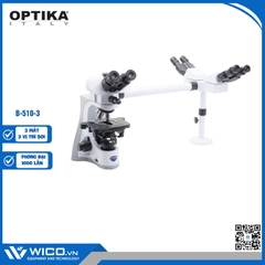 Kính Hiển Vi Sinh Học 3 Mắt Optika B-510-3 | 3 Vị Trí