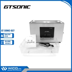 Bể Rửa Siêu Âm Có Gia Nhiệt Gtsonic GT SONIC-D27 | 27 Lít