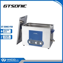 Bể Rửa Siêu Âm Có Gia Nhiệt Gtsonic GT SONIC-P20 | 20 Lít