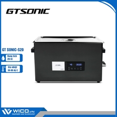 Bể Rửa Siêu Âm Có Gia Nhiệt Gtsonic GT SONIC-S20 | 20 Lít
