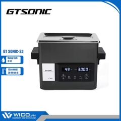 Bể Rửa Siêu Âm Có Gia Nhiệt Gtsonic GT SONIC-S3 | 3 Lít