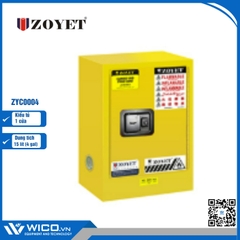 Tủ An Toàn Chống Cháy 1 Cửa Zoyet ZYC0004 | 15 Lít (4 Gal)