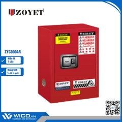 Tủ An Toàn Chống Cháy 1 Cửa Zoyet ZYC0004R | 15 Lít (4 Gal)