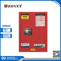 Tủ An Toàn Chống Cháy 1 Cửa Zoyet ZYC0012R | 45 Lít (12 Gal)