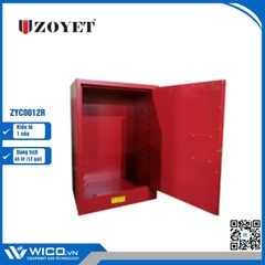 Tủ An Toàn Chống Cháy 1 Cửa Zoyet ZYC0012R | 45 Lít (12 Gal)
