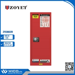 Tủ An Toàn Chống Cháy 1 Cửa Zoyet ZYC0022R | 83 Lít (22 Gal)