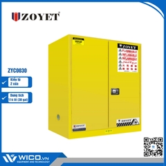 Tủ An Toàn Chống Cháy 2 Cửa Zoyet ZYC0030 | 114 Lít (30 Gal)