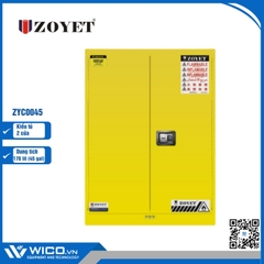 Tủ An Toàn Chống Cháy 2 Cửa Zoyet ZYC0045 | 170 Lít (45 Gal)