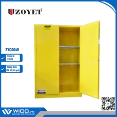 Tủ An Toàn Chống Cháy 2 Cửa Zoyet ZYC0045 | 170 Lít (45 Gal)