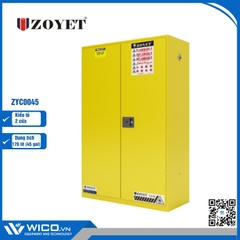 Tủ An Toàn Chống Cháy 2 Cửa Zoyet ZYC0045 | 170 Lít (45 Gal)