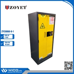 Tủ An Toàn Chống Cháy 2 Cửa Zoyet ZYC0060-9-1 | Chịu Lửa 90 Phút