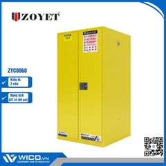 Tủ An Toàn Chống Cháy 2 Cửa Zoyet ZYC0060 | 227 Lít (60 Gal)