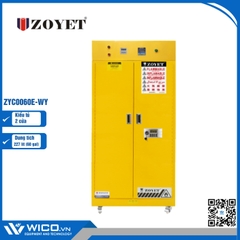 Tủ An Toàn Chống Cháy 2 Cửa Zoyet ZYC0060E-WY | 227 Lít (60 Gal)