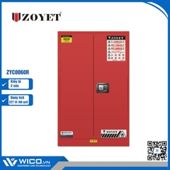 Tủ An Toàn Chống Cháy 2 Cửa Zoyet ZYC0060R | 227 Lít (60 Gal)