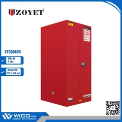 Tủ An Toàn Chống Cháy 2 Cửa Zoyet ZYC0060R | 227 Lít (60 Gal)