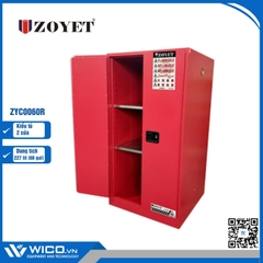Tủ An Toàn Chống Cháy 2 Cửa Zoyet ZYC0060R | 227 Lít (60 Gal)