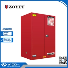 Tủ An Toàn Chống Cháy 2 Cửa Zoyet ZYC0090R | 340 Lít (90 Gal)