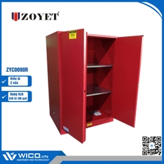 Tủ An Toàn Chống Cháy 2 Cửa Zoyet ZYC0090R | 340 Lít (90 Gal)