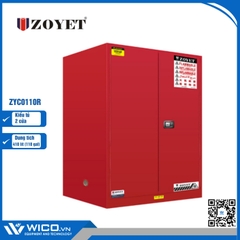 Tủ An Toàn Chống Cháy 2 Cửa Zoyet ZYC0110R | 410 Lít (110 Gal)