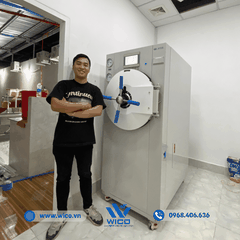 Nồi Hấp Sấy Chân Không Jibimed WS-200YV | 200 Lít