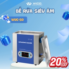 Bể Rửa Siêu Âm 5 Lít Jiayuanda WUC-50 ⭐ Màn Hình LCD
