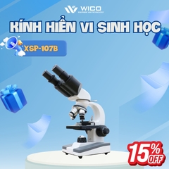 Kính Hiển Vi 2 Mắt Trung Quốc XSP-107B | Đèn LED