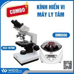 Combo Kính Hiển Vi XSZ-107BN Và Máy Ly Tâm DM0506 | Chưa Tới 8 Triệu