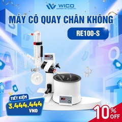 Máy Cô Quay Chân Không Dlab RE100-S | Màn Hình LED