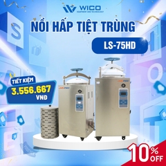 Nồi Hấp Tiệt Trùng Jibimed LS-75HD (Hấp Ướt) | 75 Lít