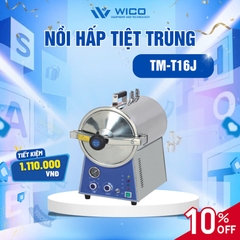 Nồi Hấp Tiệt Trùng Để Bàn Jibimed TM-T16J | 16 Lít