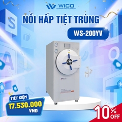 Nồi Hấp Sấy Chân Không Jibimed WS-200YV | 200 Lít