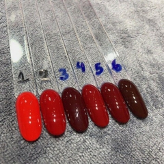 Sơn Gel Mxbon 6 Màu Đỏ Đẹp Hot