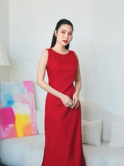 LAHER - Đầm suông xanh cốm