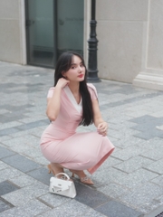 ĐẦM VIỀN CỔ TIM