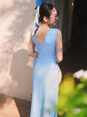 LAHER - Đầm suông xanh cốm