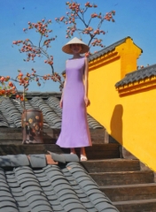 LAHER - Đầm suông xanh cốm