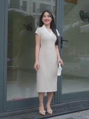 ĐẦM VIỀN CỔ TIM