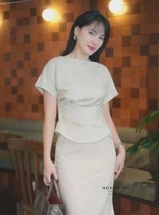 Áo xếp ly cổ thuyền - Tách lẻ