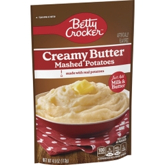 Khoai Tây Nghiền Bơ Kem Betty Crocker Creamy Butter Mashed Potatoes, Gói 113g (4 Oz.)