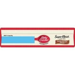 Bột Làm Bánh Pha Sẵn Betty Crocker Super Moist Yellow Cake Mix, Hộp 432g (15.25 Oz.)
