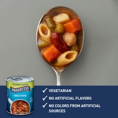 Súp Rau Củ Minestrone Progresso Vegetable Classics Minestrone Soup, Hộp 538g (1 Lb. 3 Oz.) 19 Oz.