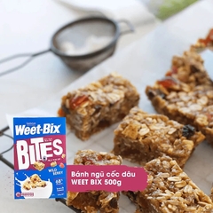 Bánh Ngũ Cốc Ăn Sáng Weet-Bix Bites Vị Dâu Rừng Giàu Chất Xơ Ít Đường, Hộp 500g