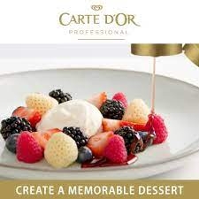 Siro Topping Dâu Carte D'Or Strawberry Topping, Gluten Free, Chai 1 Kg