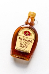 Siro Lá Phong Dùng Cho Bánh MacDonald’s Grade A Amber Color, Rich Taste 100% Pure Maple Syrup, Chai 370 mL (12.5 Fl.Oz)