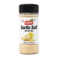 Gia Vị Muối Tỏi Badia Garlic Salt, Chai 127.6 gr