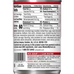 Súp Mì Gà Đóng Hộp Campbell's Condensed Chicken Noodle Soup, Hộp 305g (10.75 Oz.)