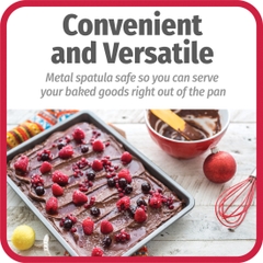 Khuôn Nướng Bánh Chống Dính GoodCook 04012 11 Inch x 7 Inch Nonstick Biscuit/ Brownie Rectangle Pan